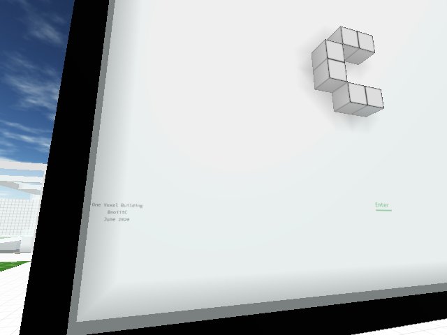 Enter and exit the One Vox Building via teleport links...