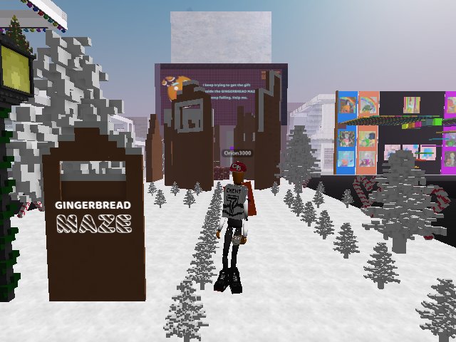 Amazing works! Be sure to visit the awesome Gingerbread Maze. Incredible concept with the guestbook as well.