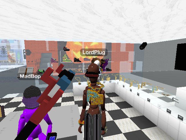 in the store