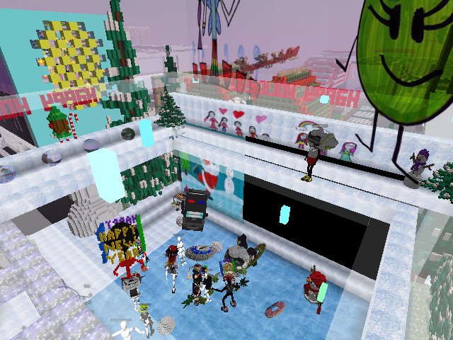 party in full swing