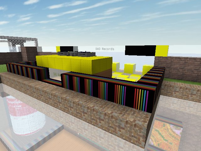 DJ booth for DAOrecords
