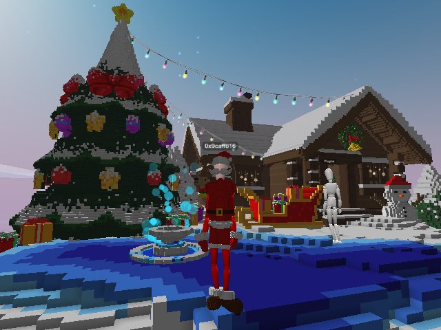 Come on! There is a santa