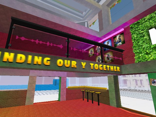 chilling at the bar!