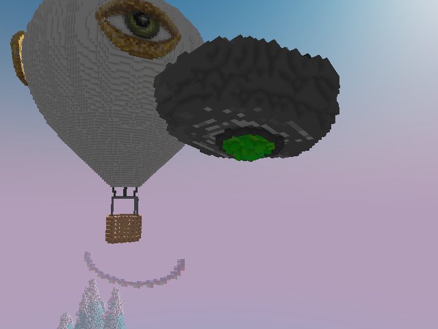 Wow this airbaloon is on autopilot! :O