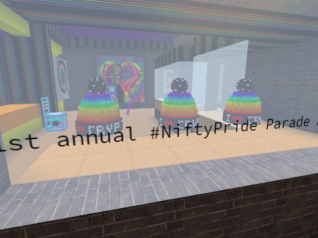 Crowd gathering now!