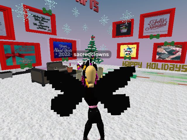 Come listen to DJ Booman in A Very Metaverse 
Christmas Party happenng now in Cryptovoxels, Discord and Clubhouse