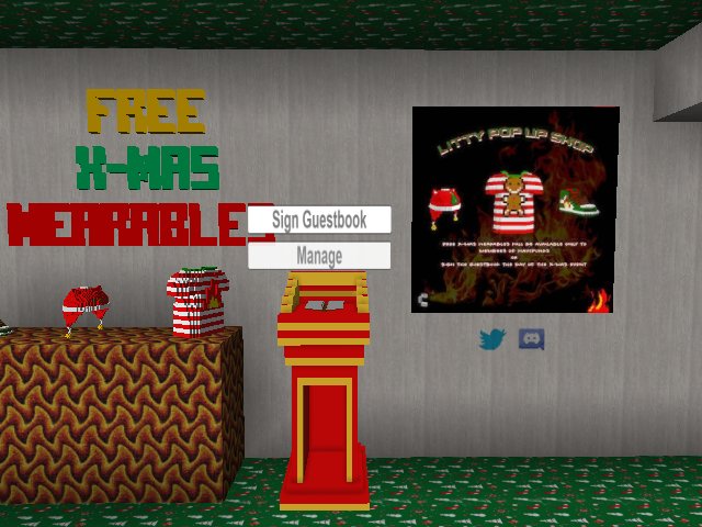 PEEP THE FLYER & FOLLOW THE RULES TO GET FREE X-MAS WEARABLES ON US !!!

ENDS AT MIDNIGHT !!!!