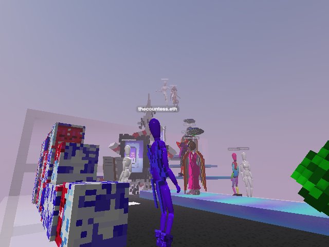 Gathering to imagine the Metaverse through fashion :-)