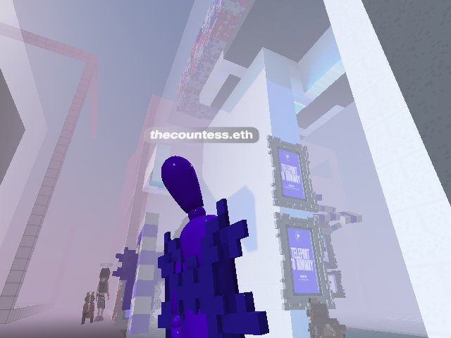 Teleport to walk the runway: the two framed images in the gallery will take you there :-)