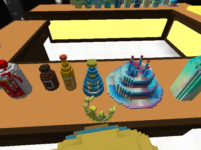 birthday cake in metaverse