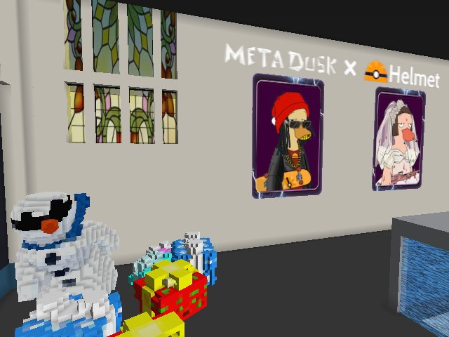 UniArts Metaverse Gallery on Cryptovoxels is officially open