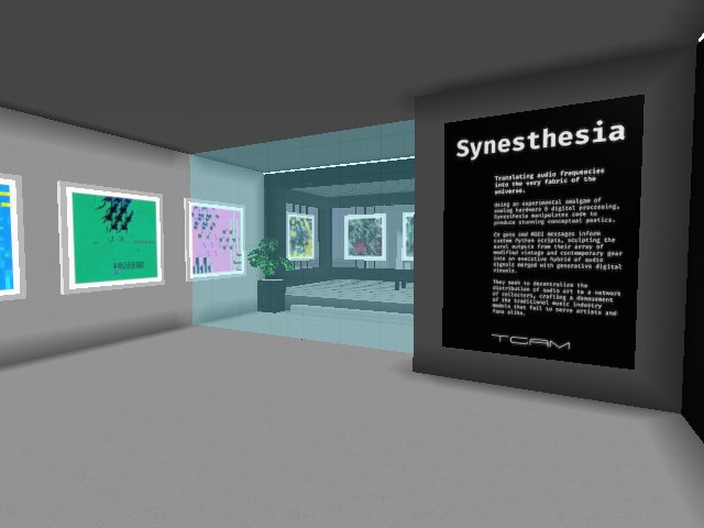 Tannhäuser Generative Art Museum: Synesthesia