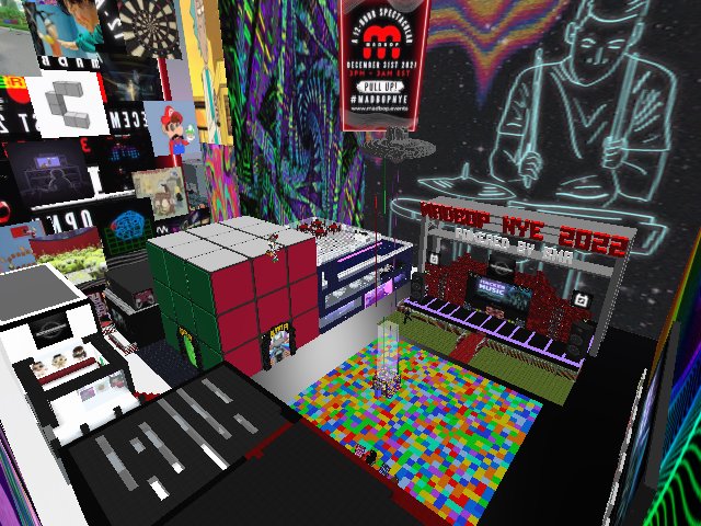 It's about to go down! NYE party setup!