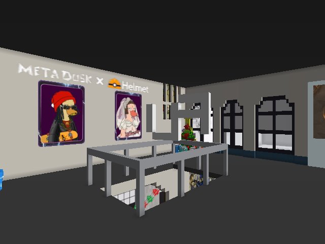 UniArts Metaverse Gallery on Cryptovoxels is officially open
