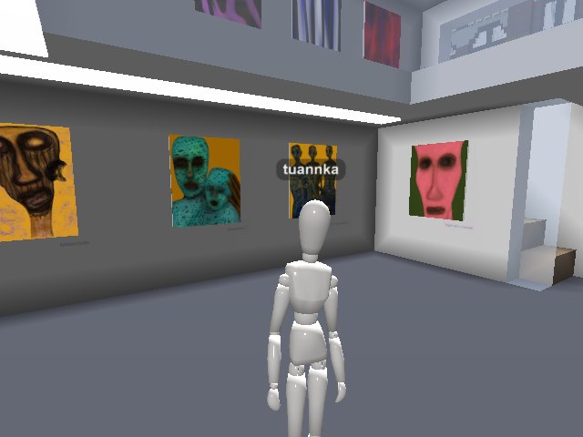 UniArts Metaverse Gallery on Cryptovoxels is officially open