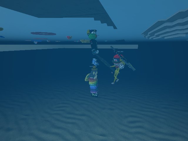 synchronized swimming