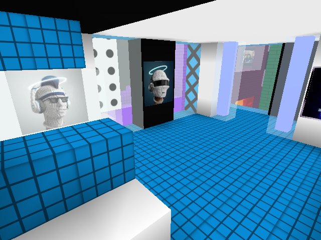 blue room