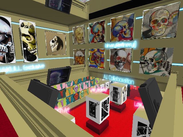 Visit the Skeenee´s SKULL GALLERY, Punks.