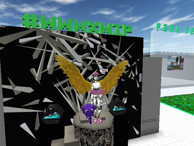 my chosen outfit for this WIP meetup doesn’t really match the #WWWXWIP backdrop this week xD