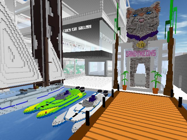 Hey Seaside Villa I will move my boat.... I am gonna make you one too. Gotta get building! There's a nice lounge behind me too!