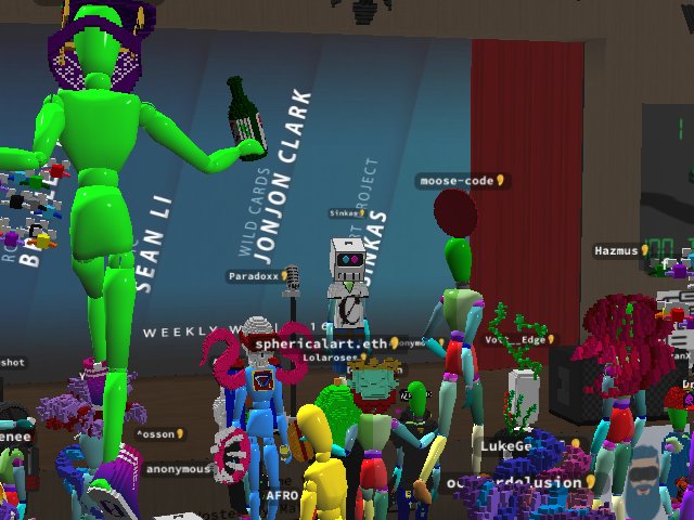 A womp from TokenSmart Lounge