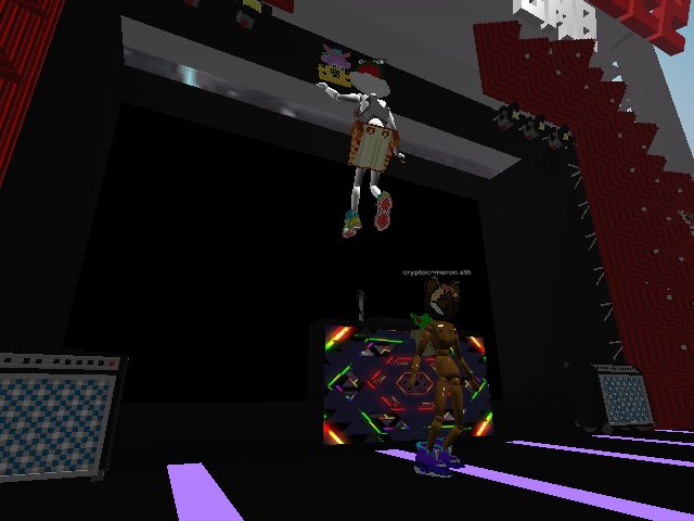 in the metaverse!! wow