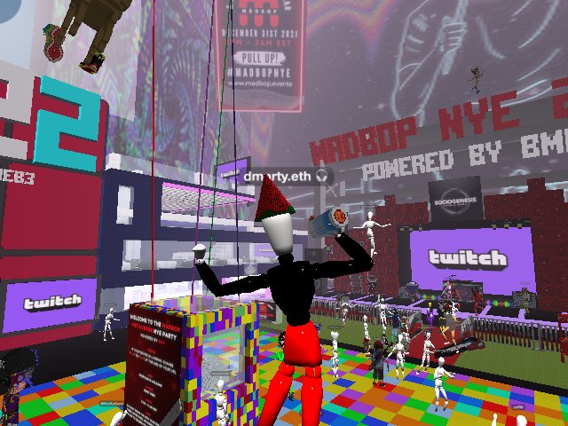 WOMP? = Who Organized this Metaverse Party?