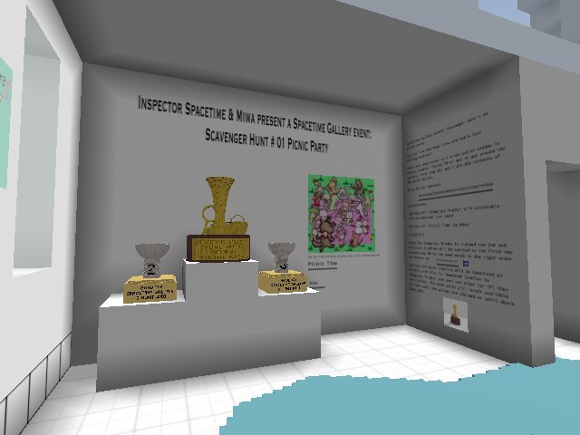Check out the Scavenger Hunt at the Spacetime Gallery