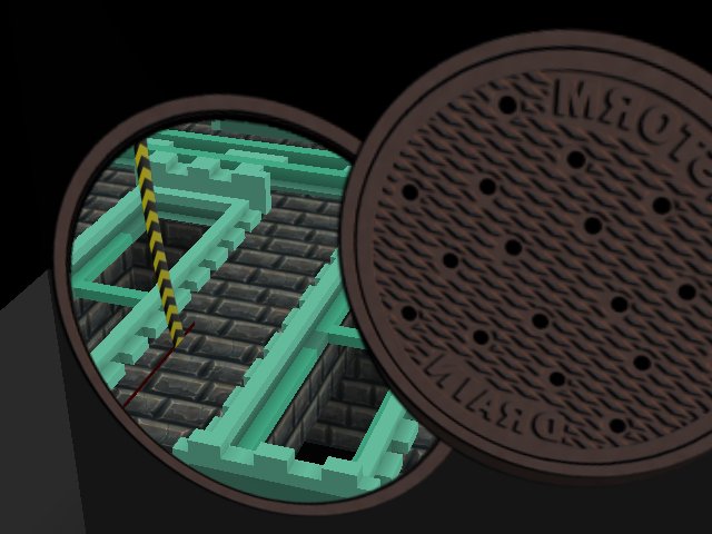 View from the sewer???
WIP