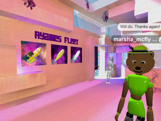 Marsha is ready to fly!