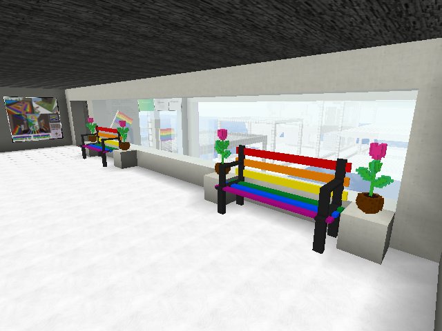 Enjoy the smell of tulips and queer art at the same time at the #NPCftA <3 @niftypride