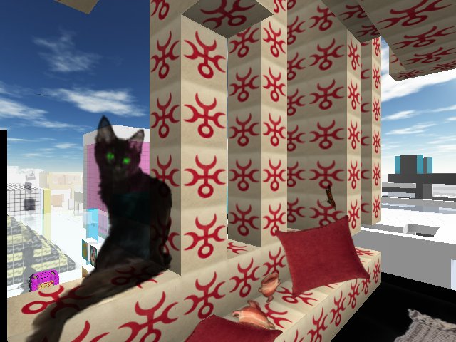 The cat and butterfly are amazing to watch