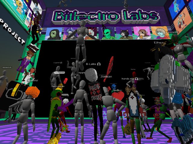 Bitlectro HQ Party is jumpinnnnnn
