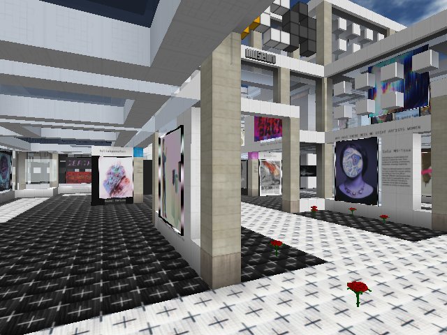 Visit #MoCAmuseum in @cryptovoxels
Currently 83 #NFC #Digitalartworks from 47 #cryptoartists