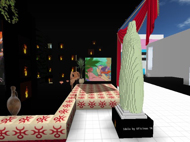 'The pagans and their rites' relaxing corner with Idol