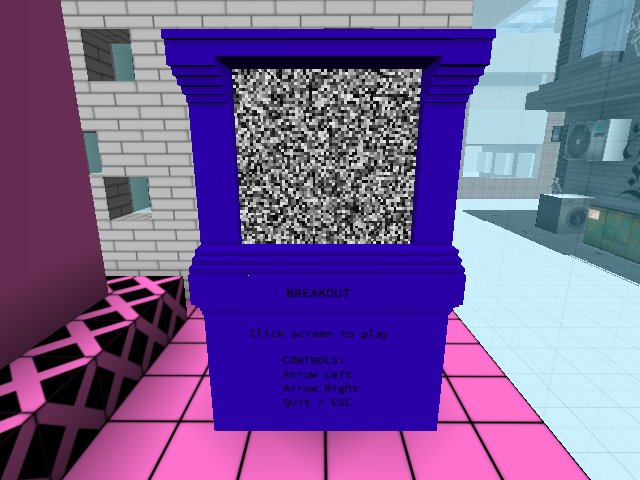 Breakout Arcade Machine Demo - Kudos to @moritree Github for sample code