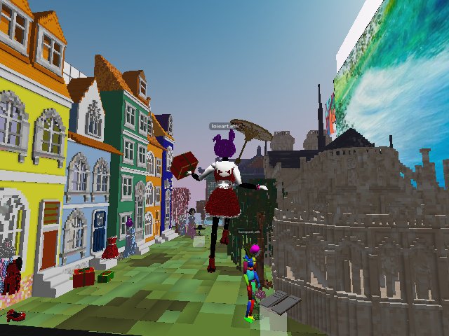 3D Voxel Architecture 🏯⛪️You can use this architecture in Cryptovoxels.