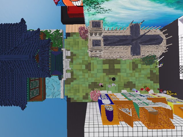 ⛪️You can use this architecture in Cryptovoxels.