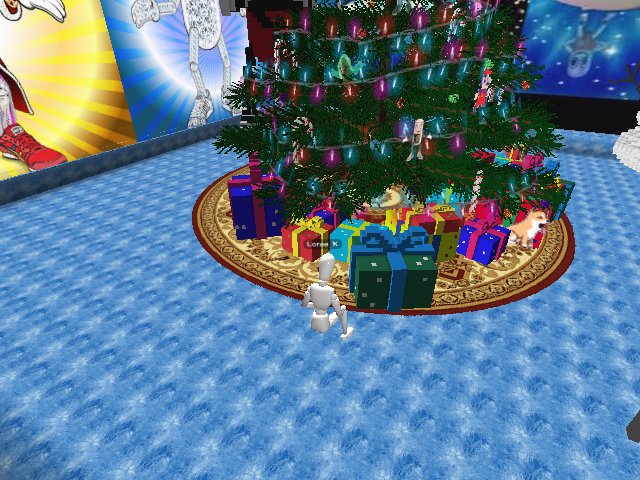 Who else still has their christmass tree up? meditating