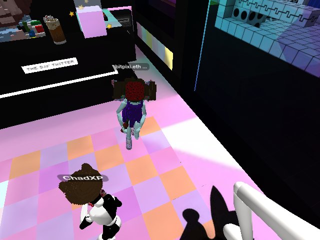party at bit pixi's bar!