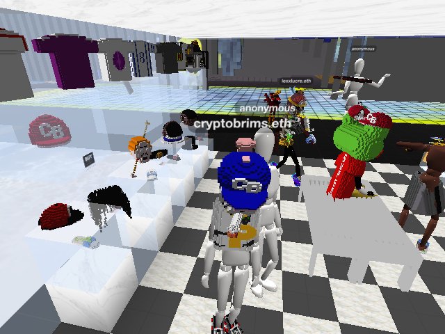 hanging out @ blockchain boutique