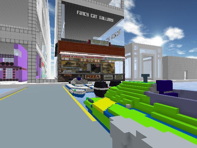 Boat shop and foods