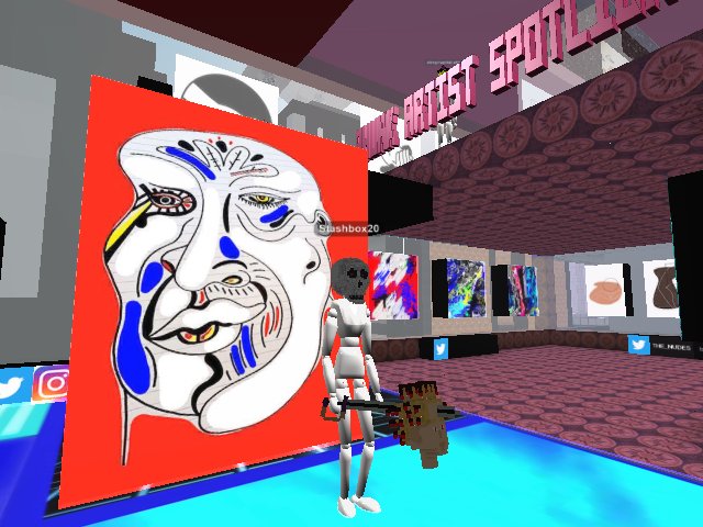come by and see the art work here peeps