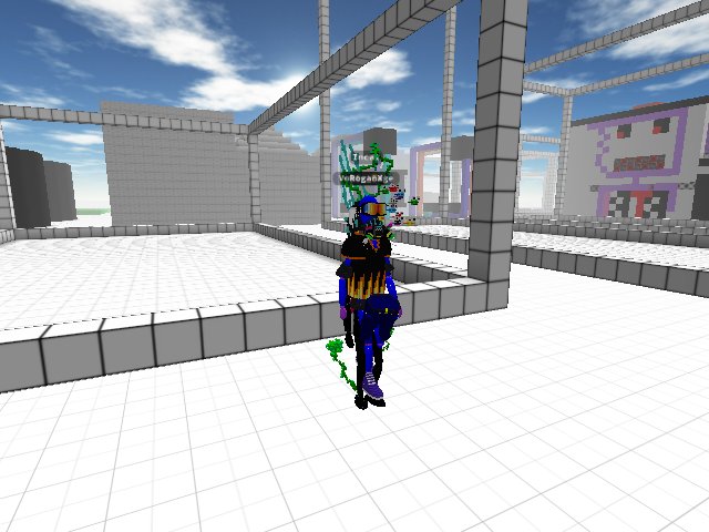 everybody spawning in the same place hihi