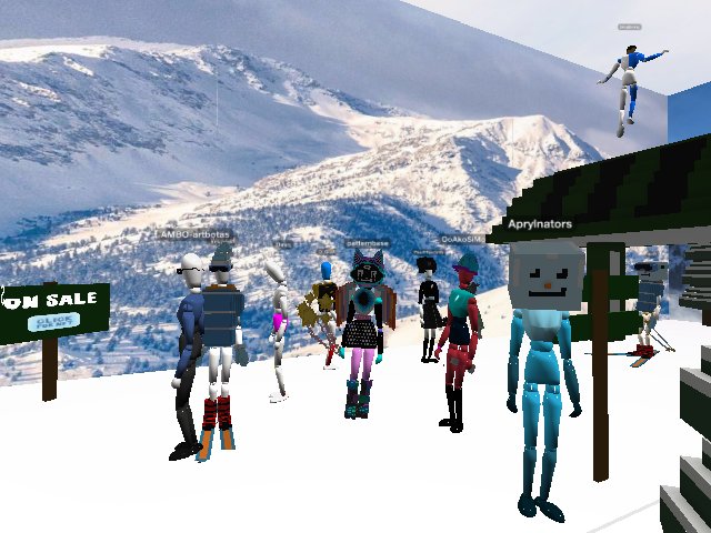 Come ski with us!