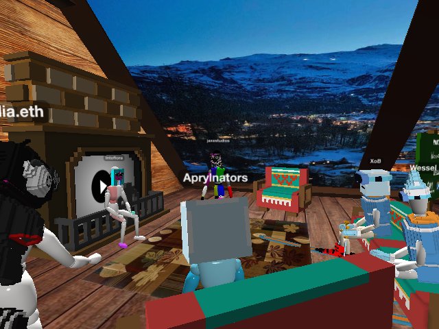 After party by the fire!