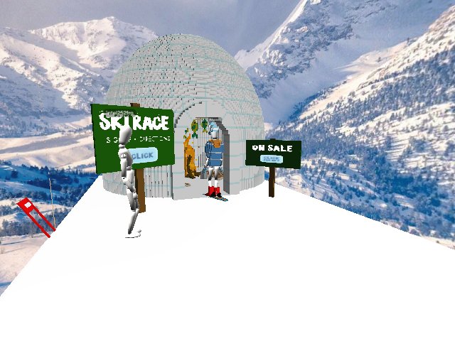 Igloo photo opps!