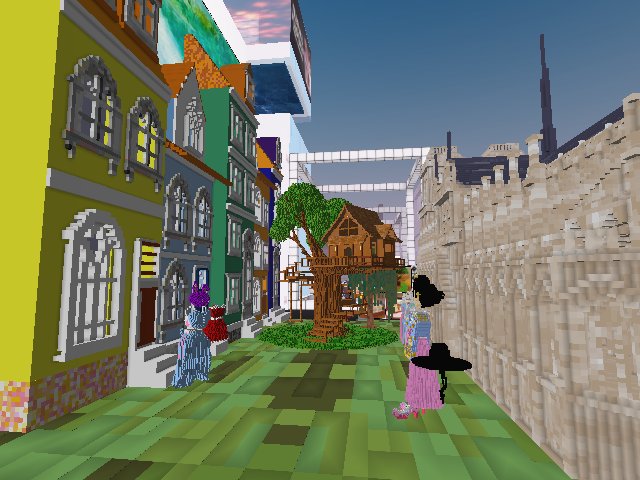 3D Voxel Architecture 🏯⛪️You can use this architecture in Cryptovoxels.