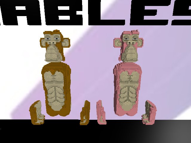 New Ape skin available
at the gallery