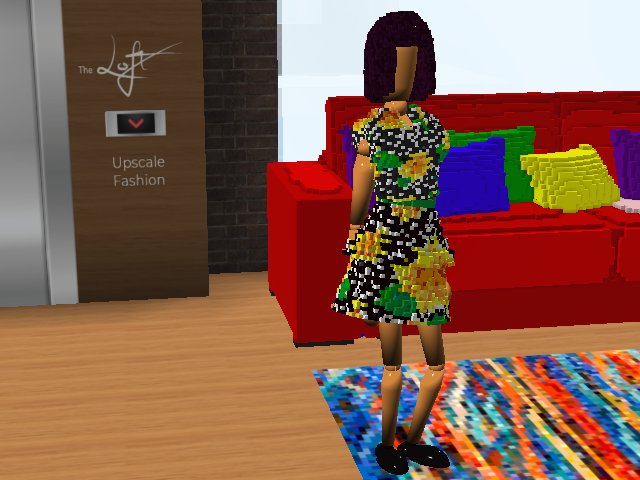 New dress and new hair :)